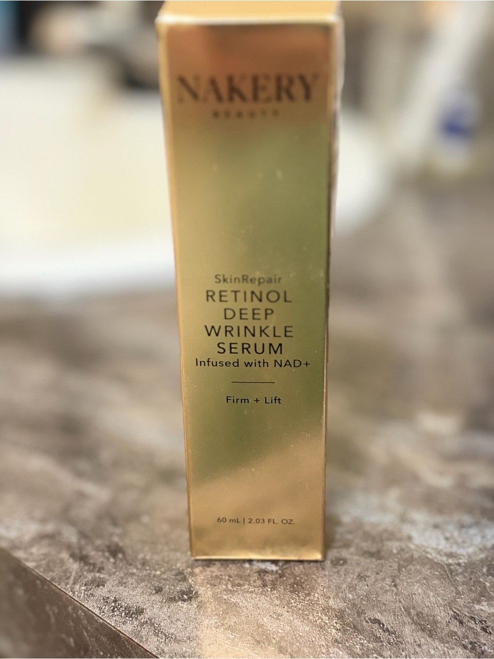 Nakery SkinRepair Retinol Deep Wrinkle Serum — Gold
